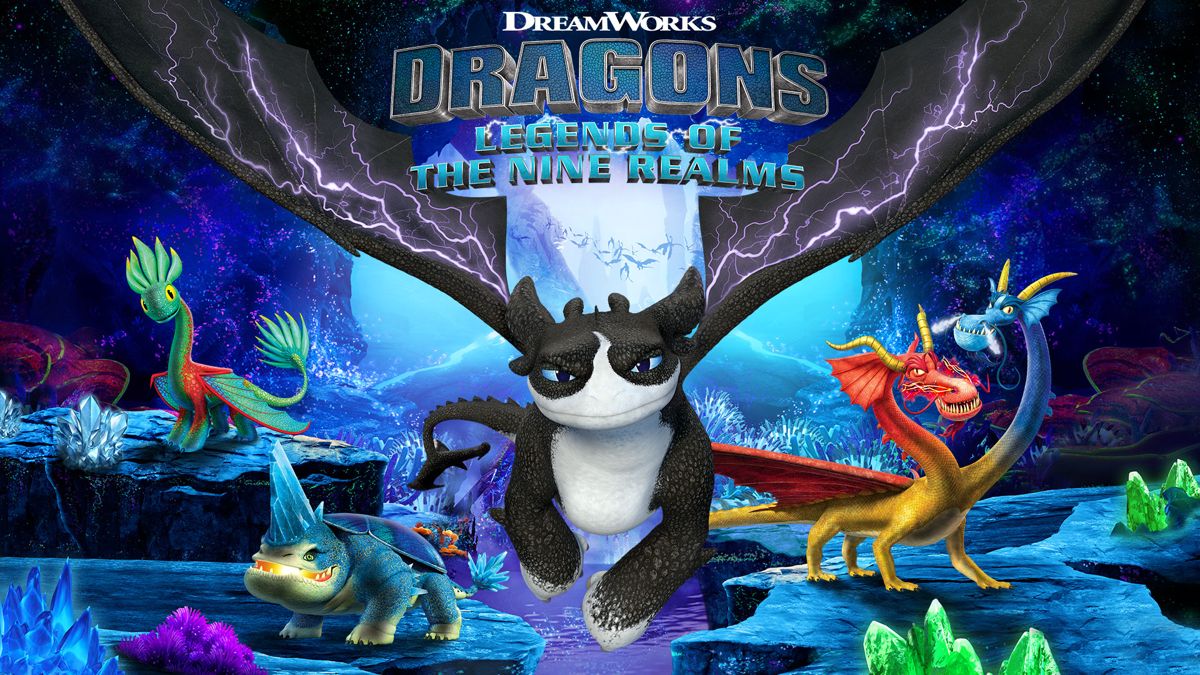Dragons: Legends of the Nine Realms box art for Nintendo Switch